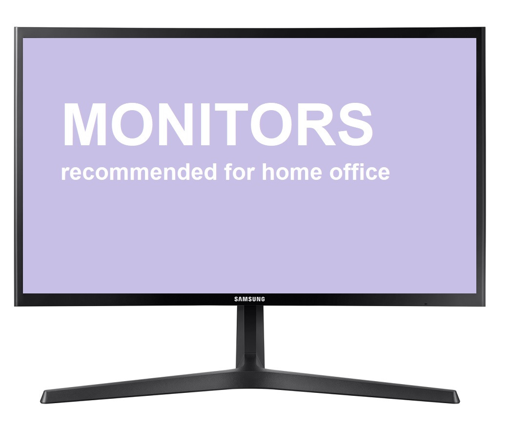 monitors recommended for home office work